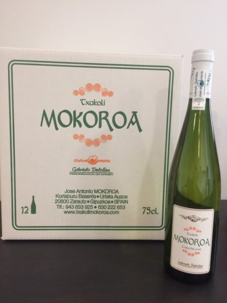 White Wine Txakoli MOKOROA 12 bottles