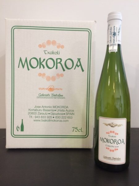 White Wine Txakoli MOKOROA 6 bottles